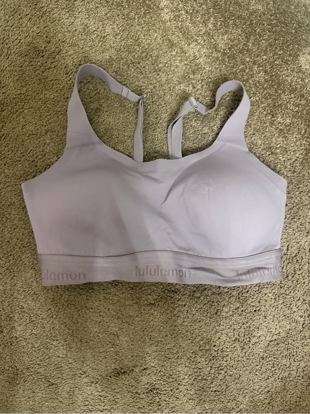 lululemon athletica Lavender Light Support Sports Bra
